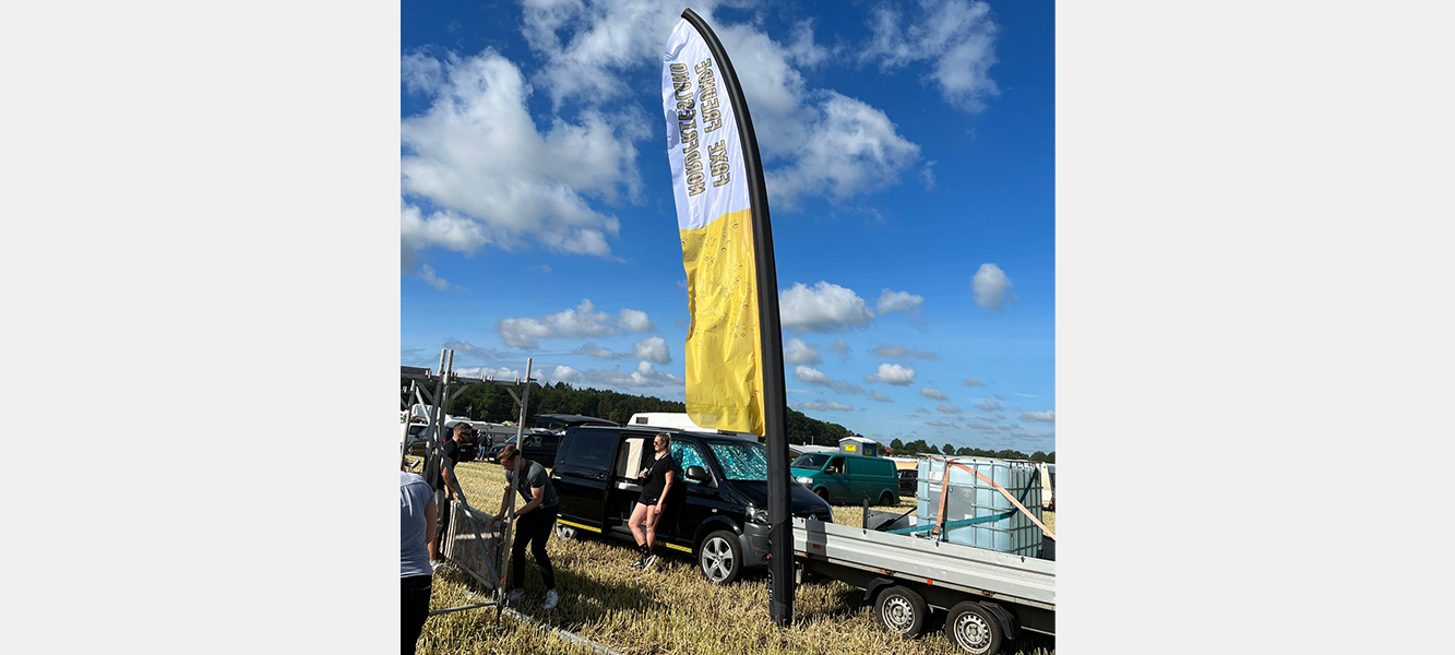STARX drapeau gonflable pour événements